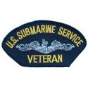 US Submarine Service Vet Navy Hat Patch