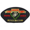 USMC  God County Corps Semper Fidelis Hat Patch