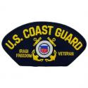 US Coast Guard Iraqi Freedom Veteran Hat Patch