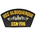 Navy USS Albuquerque Hat Patch