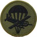 Army Para Glider Patch Officer OD