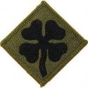 4th Army Patch OD