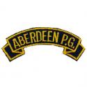 Army Aberdeen PG Tab Patch