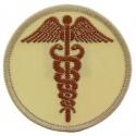 Army Caduceus Rank Patch