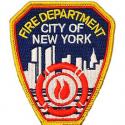 New York City Fire Dept Patch