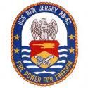 Navy USS New Jersey Patch