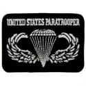 United States Army Paratrooper Patch Black