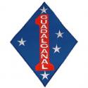 USMC 1st Division Guadalcanal Patch 12'