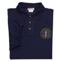 Army National Guard Circle Direct Embroidered Navy Polo