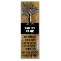Family Tree Branches Directions Wood Print  PERSONALIZED Sign 