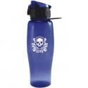 USAF with Skull Blue 19oz Water Bottle