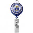 US Coast Guard Academy Retractable Badge Holder