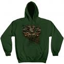 2nd Amendment Eagle Tattoo  Hoodie 