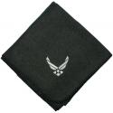 Air Force Hap Arnold Wing Logo Direct Embroidered Charcoal Stadium Blanket