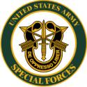 Special Forces Round Decal