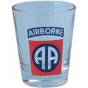 82nd Airborne Division 1.75 oz Clear Shot Glass
