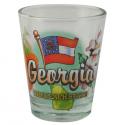 GEORGIA 1.5OZ SHOT GLASS