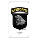 101ST Airborne by Red Anchor Art  - Metal Sign 8 x 14" 