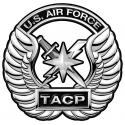 USAF Tactical Air Control Badge Plasma Cut All Metal Sign 15" x 15"