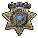 Kern County SHERIFF Deputy Personalized 15x15 Badge All Metal Sign   NO BADGE NU