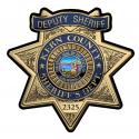 Kern County SHERIFF Deputy Personalized 15x15 Badge All Metal Sign With Your Bad