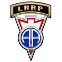 LRRP 82nd Airborne Recondo School All Metal  Sign 11 x 16"