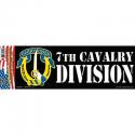 Army 7th Cavalry Bumper Sticker
