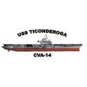 USS Ticonderoga (CVA-14), Decal 