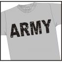 Distressed ARMY Imprinted Shirt