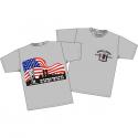 Remember Sept 11th (Statue of Liberty & Flag) T-Shirt