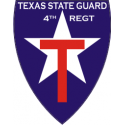 Texas State Guard 4th Regiment Decal