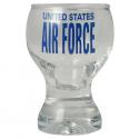 United States Air Force Imprint on Clear Pilsner Shot Glass