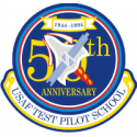 USAF Test Pilot School 50th Anniversary  Decal      