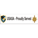 USASA Proudly Served Decal