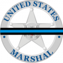 U.S. Marshal Service Badge with Memorial (1980 - Current) 