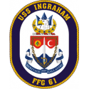 USS Ingraham Crest Decal