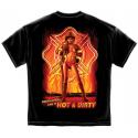 HOT AND DIRTY FIREFIGHTER T-SHIRT
