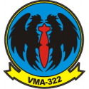 Marine Attack Squadron 322  Decal