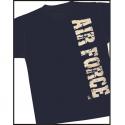 Air Force Distressed Vertical Design Shirt