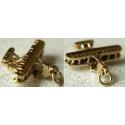 Wright Brothers Charm 14k Gold