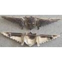 WWI Reunion Air Service Pilots Wing Sterling Silver 