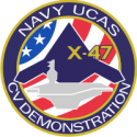 X-47 Unmanned Combat Air System Demonstration Decal