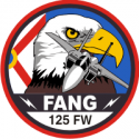 125th Fighter Wing FANG  Decal