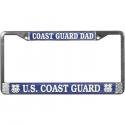 US COAST GUARD DAD LICENSE PLATE FRAME