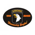  101ST AIRBORNE OVAL MAGNET