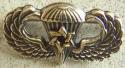 WW II Jewish Chaplain Paratrooper Wing Sterling 