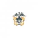 Navy Officer Cap Badge -  Mini