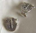 Special Forces Crest Cuff links Sterling Silver 