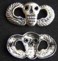 Vietnam SF MACV SOG Skull Wings Badge Sterling-2