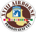 18th ABN Persian Gulf Decal